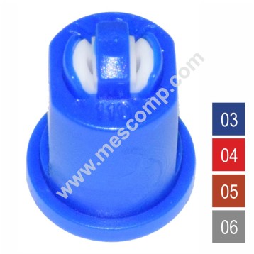 AD TWIN 110 Antidrift Doppelflachstrahldüse, Keramik