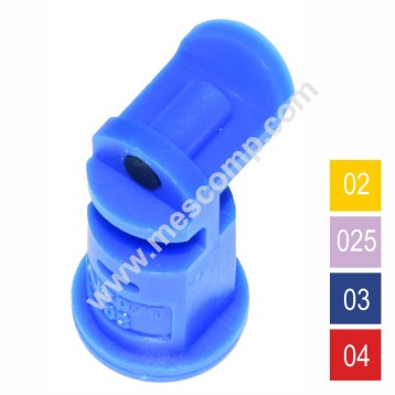 AI 3070 Injektor Asymmetrischer Doppelflachstrahldüse, Tee Jet