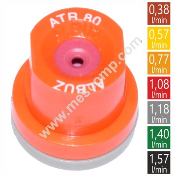 Empty cone ceramic orchard nozzle ATR 80