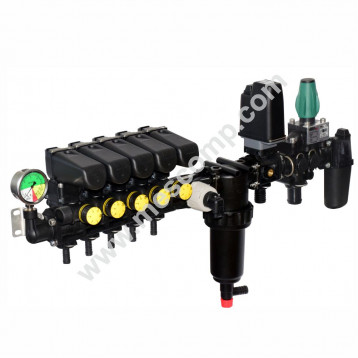 Електричний розподільник 300 л/хв для витратоміра Wolf