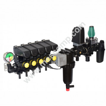 300 l/min Elektroverteiler für Computer mit Orion Durchflussmesser