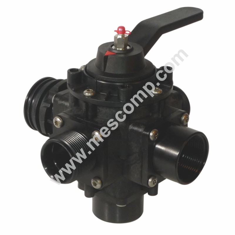 5 ways ball valve 1 1/2”