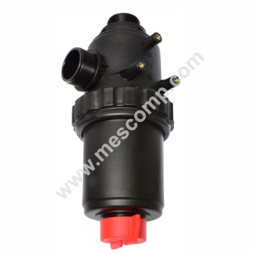 Suction filter with valve...