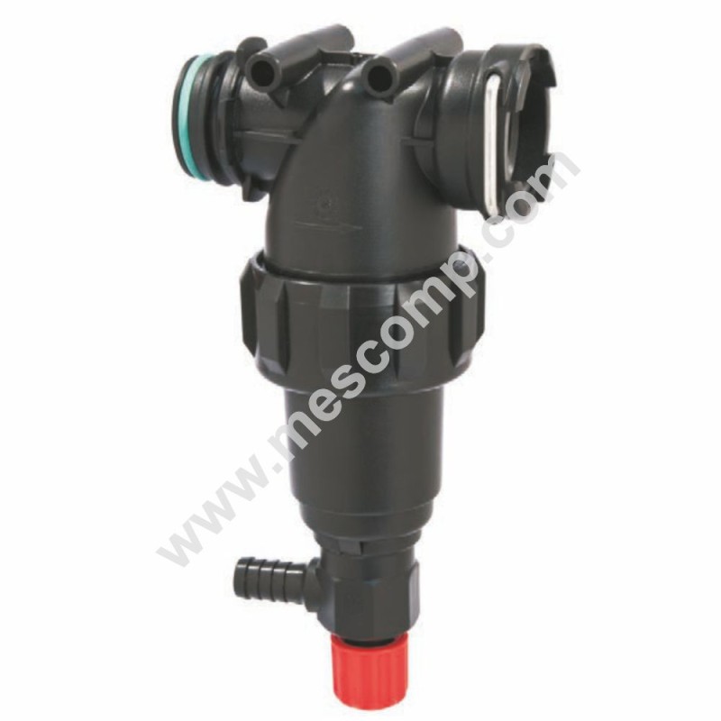 Selbstreinigender Auslassfilter für Verteiler 160 l/min, 80 Mesh, T5