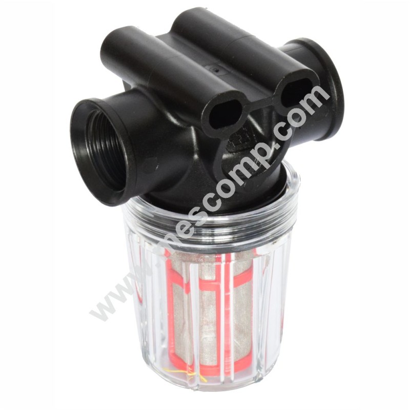 Вбудований фільтр з плексигласу 55 л/хв, 3/4", 100 меш