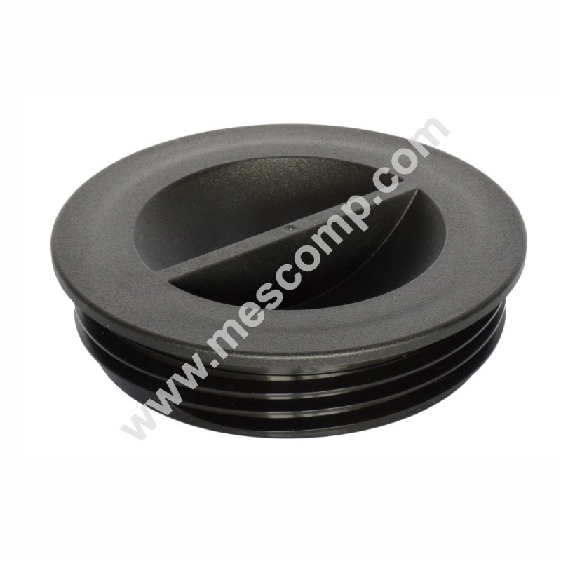 Gewindedeckel 136 mm - konkav