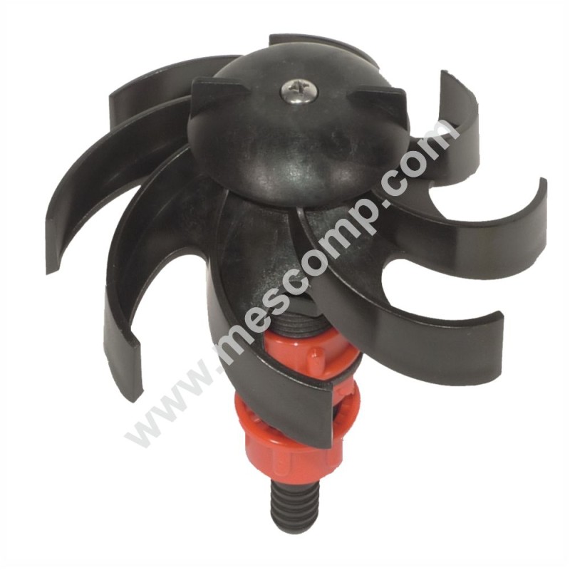 360°-Zentrifugalmischer für Sieb