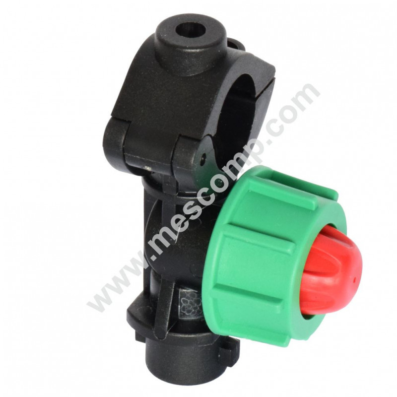 Nozzle holder 25 mm / 10 mm with diaphragm check valve