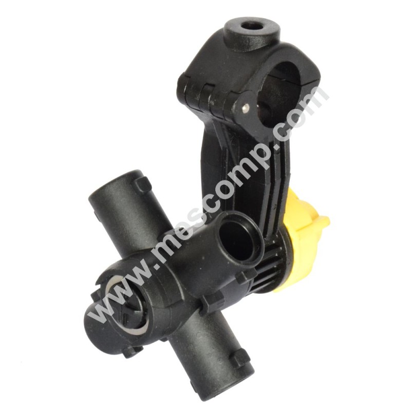 Nozzle holder 20mm / 9,5 mm with diaphragm check valve