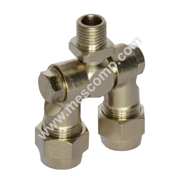 Double swivel male nozzle...