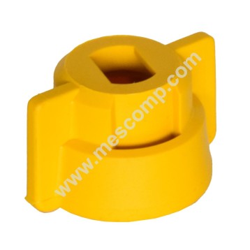 Yellow quick cap 8 mm