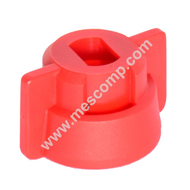 Red quick cap 8 mm