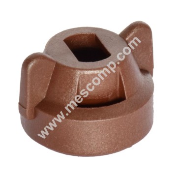 Brown quick cap 8 mm