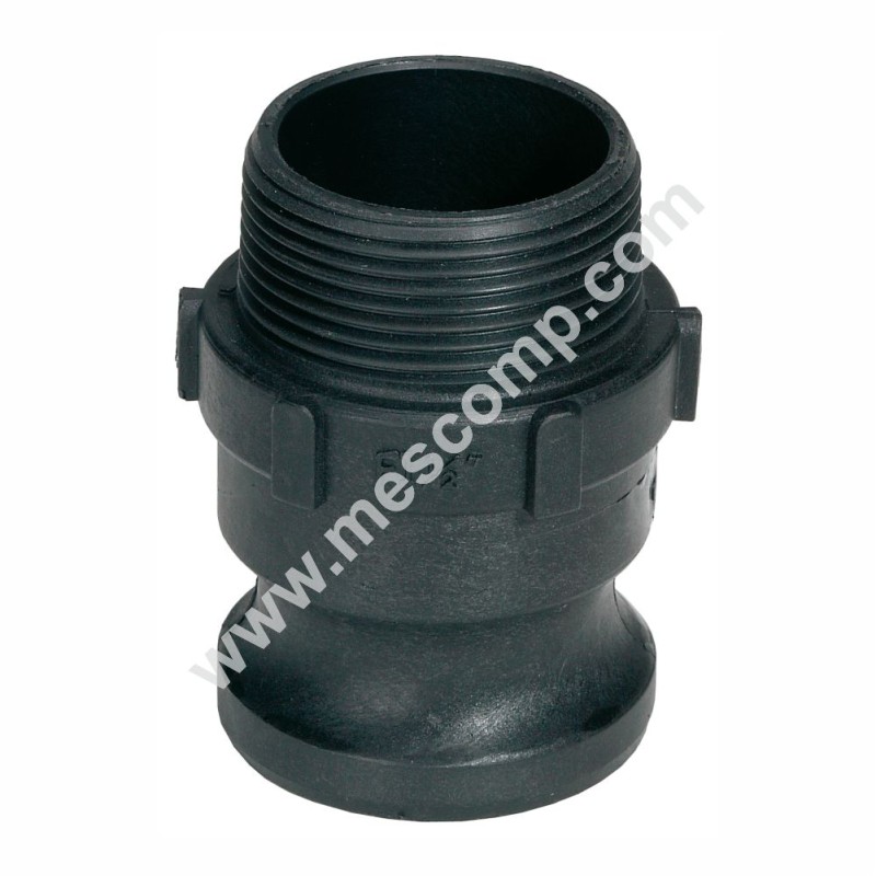 Male adapter, male thread 3”