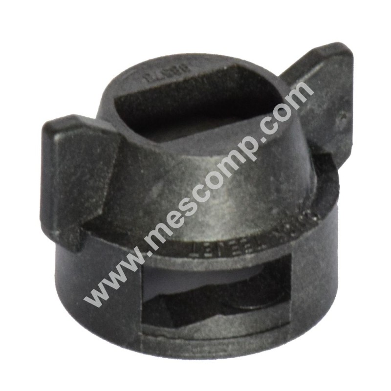 Чорний ковпак QJ великого розміру