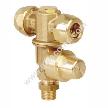 Brass double nozzle holder,...