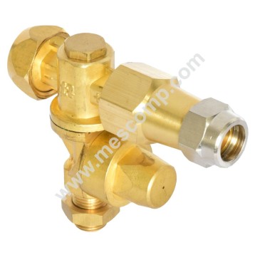 Brass double nozzle holder,...