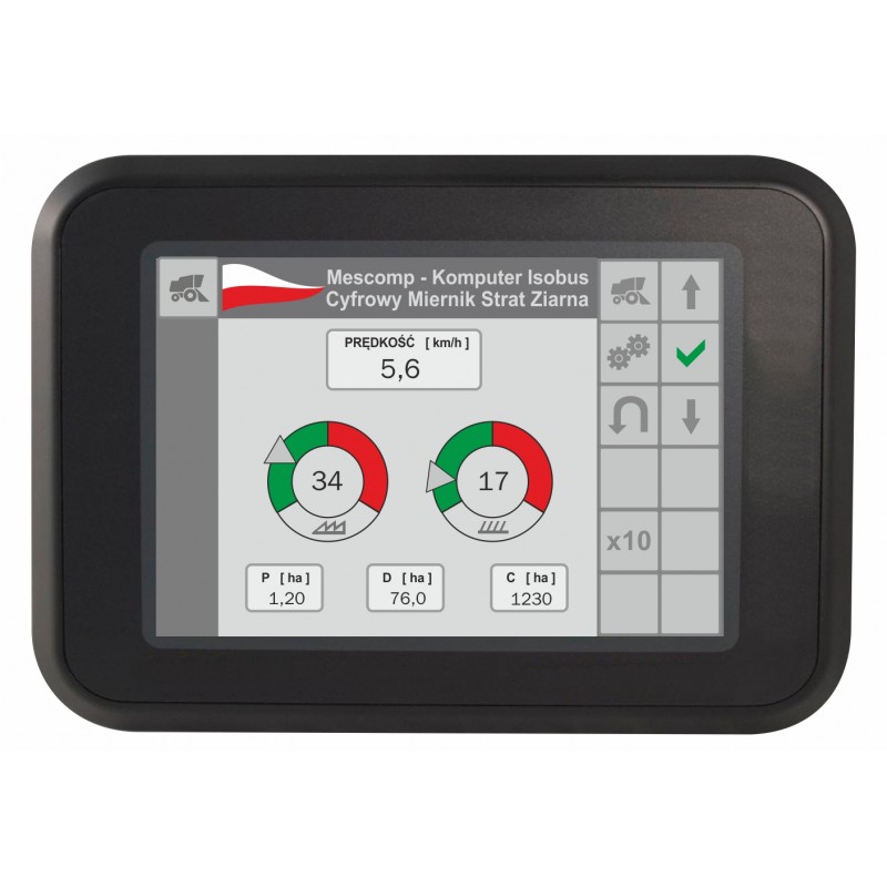 Цифровий вимірювач втрат зерна Isobus