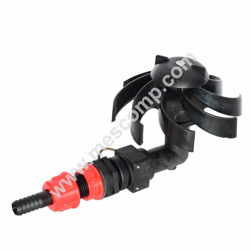 360°-Winkel-Zentrifugalmischer für Sieb