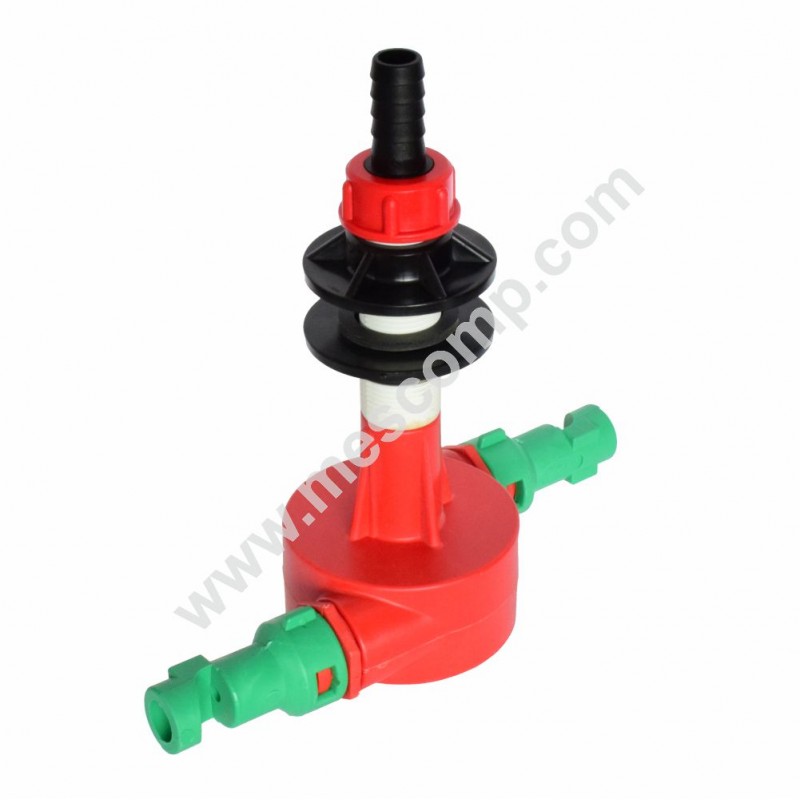 Tankwaschanlage mit Düsen