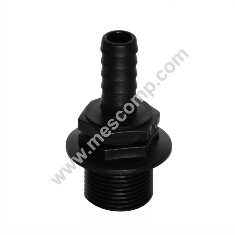 Gerades Ende GZ Außengewinde, 1/2"-15 mm