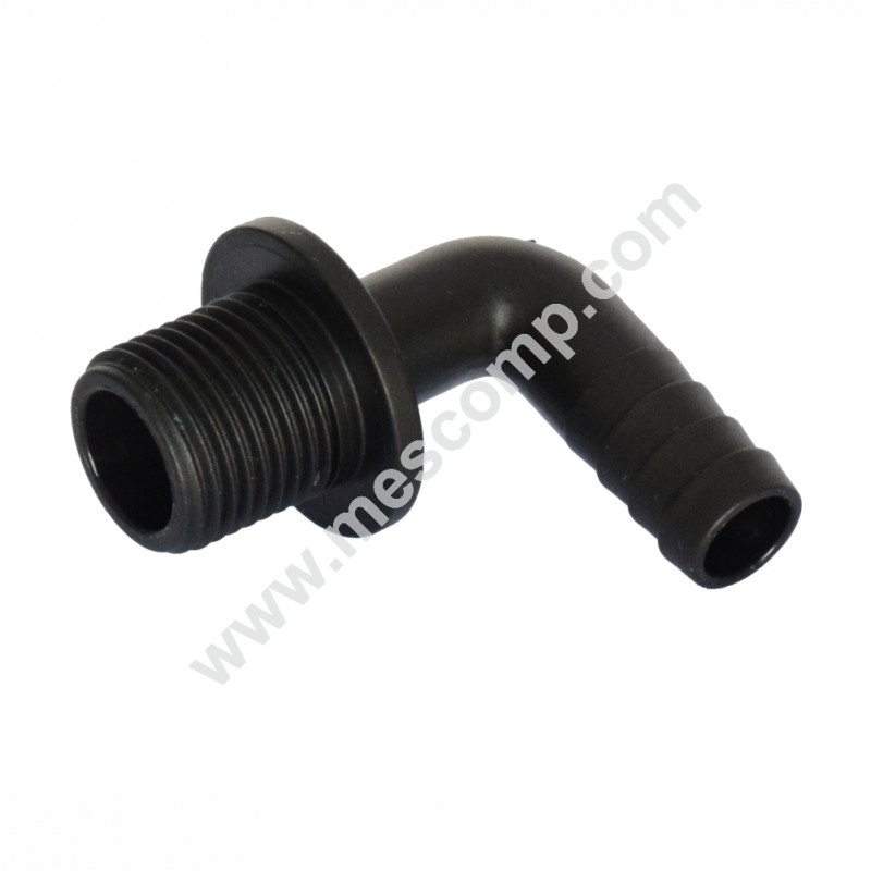 Кутовий кінець GZ, зовнішня різьба, 1/2"-15 мм