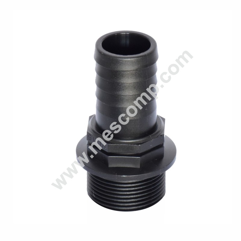 Gerade Spitze GZ Außengewinde, 1 1/4"-38 mm