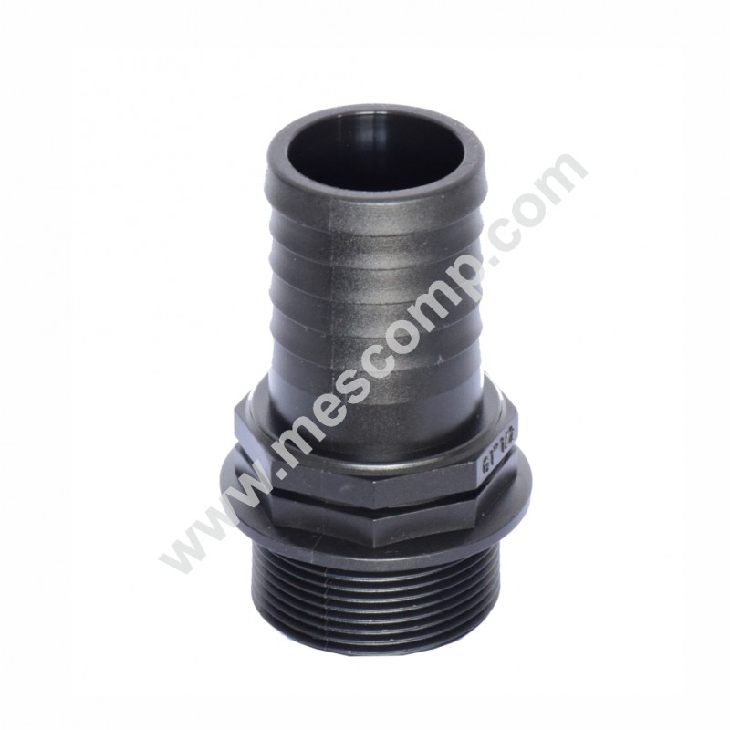 Gerades Ende GZ Außengewinde, 1 1/2"-40 mm