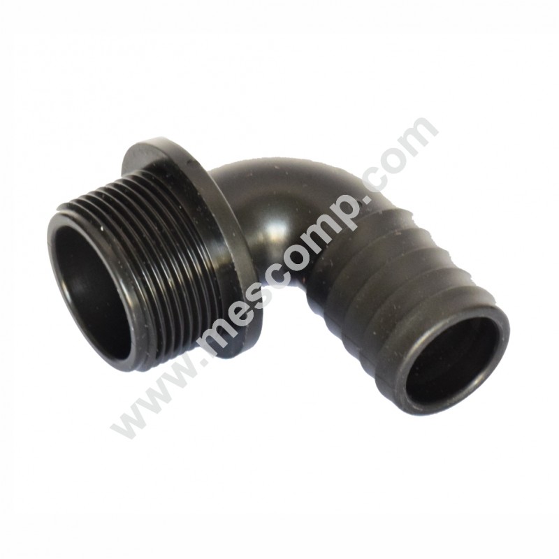 GZ Winkelstück, Außengewinde, 1 1/2"-40 mm