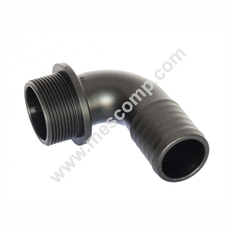 Кутовий кінець GZ, зовнішня різьба, 1 1/2"-50 мм