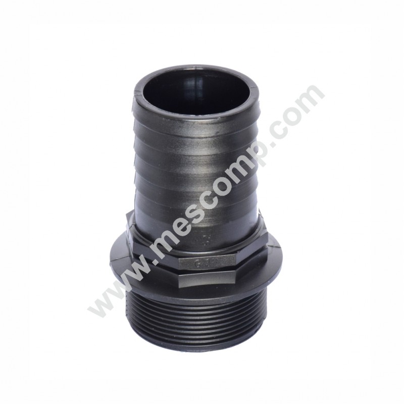 Gerades Ende GZ Außengewinde, 2"-52 mm