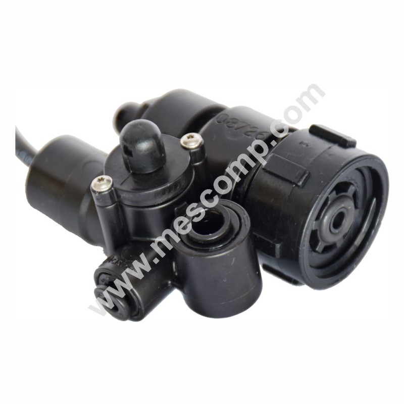 ON-OFF check valve,  spray stop master 6 mm/4 mm, left