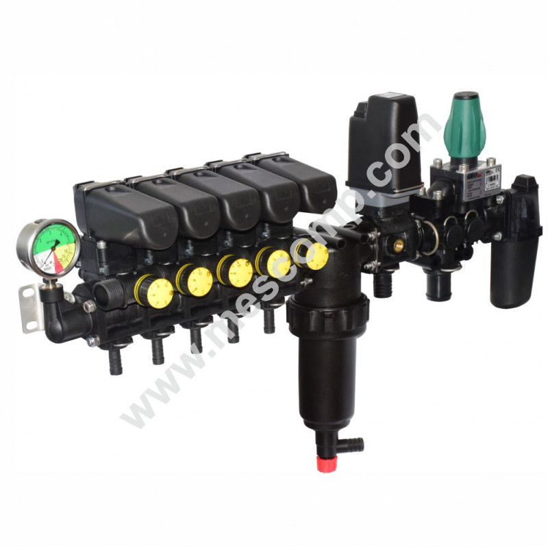 300 l/min Elektroverteiler für  Steuerkasten, Bedienfeld - Tecomec