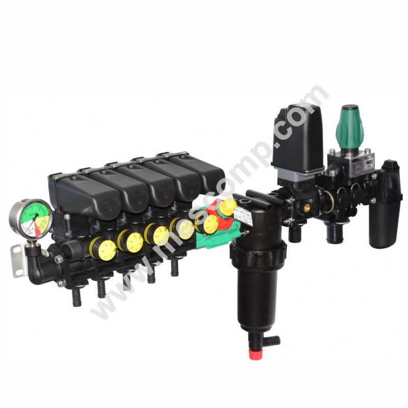 Electric sprayer control unit 300 l/min Polmac flowmeter