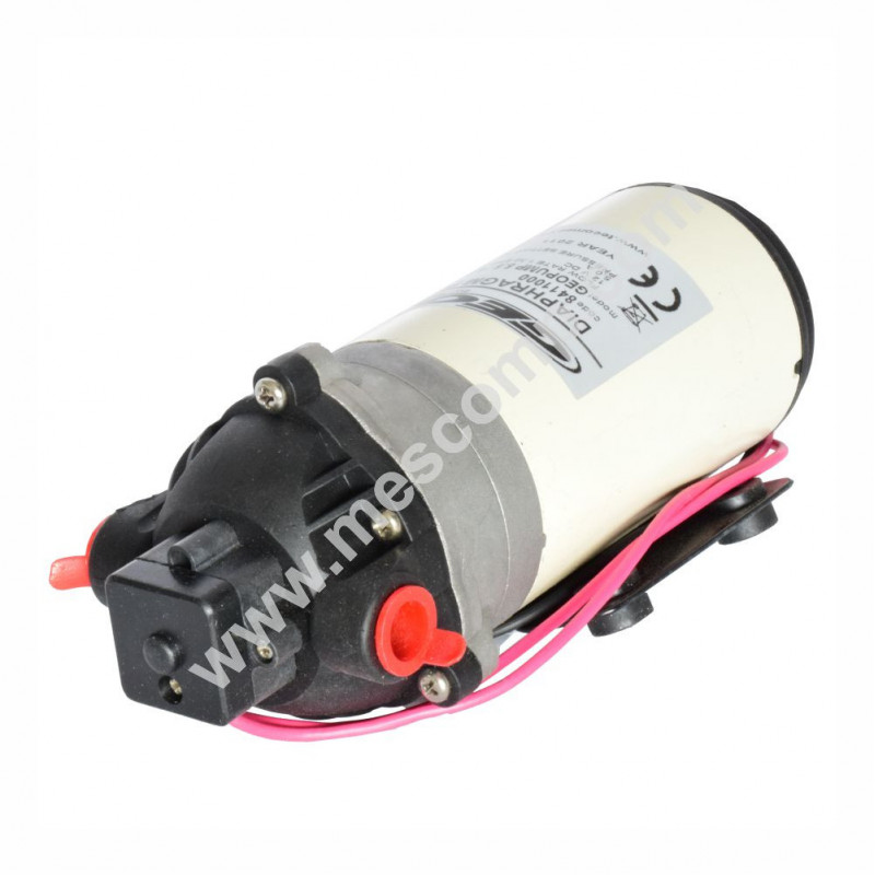 Miniaturpumpe 12 V DC 5,5 l/min, 4,1 Bar Geopump Tecomec