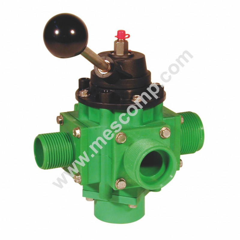 5 ways ball valve 1 1/4”