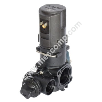 Electric section valve with...
