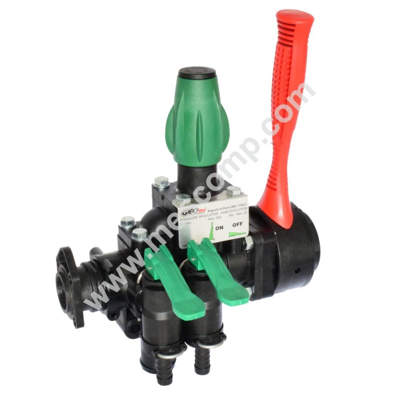 Ручний головний клапан 210 л/хв