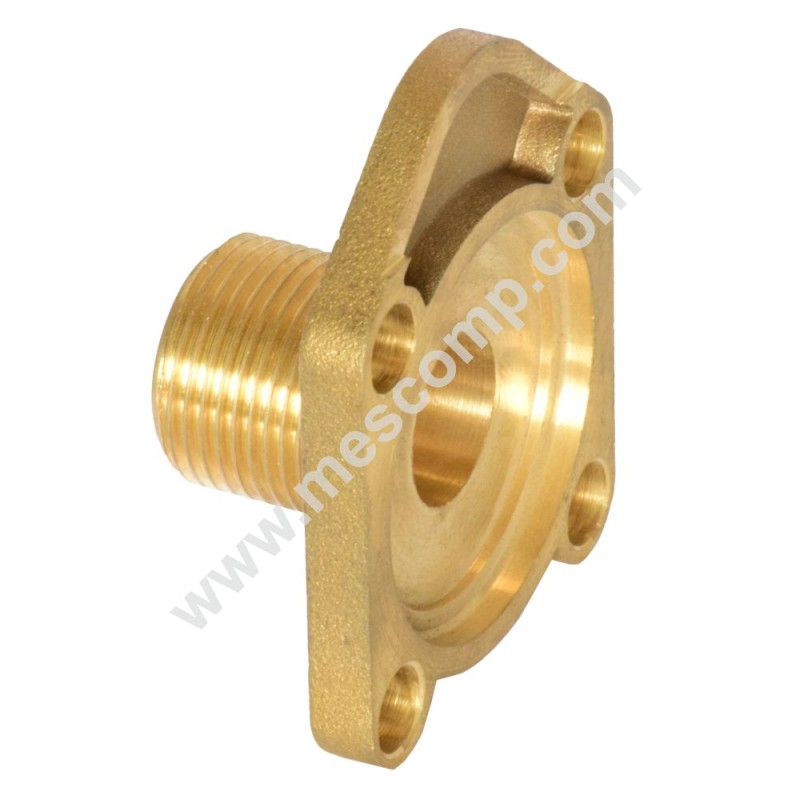 Male thread brass adapter 1”, right,  F00102043