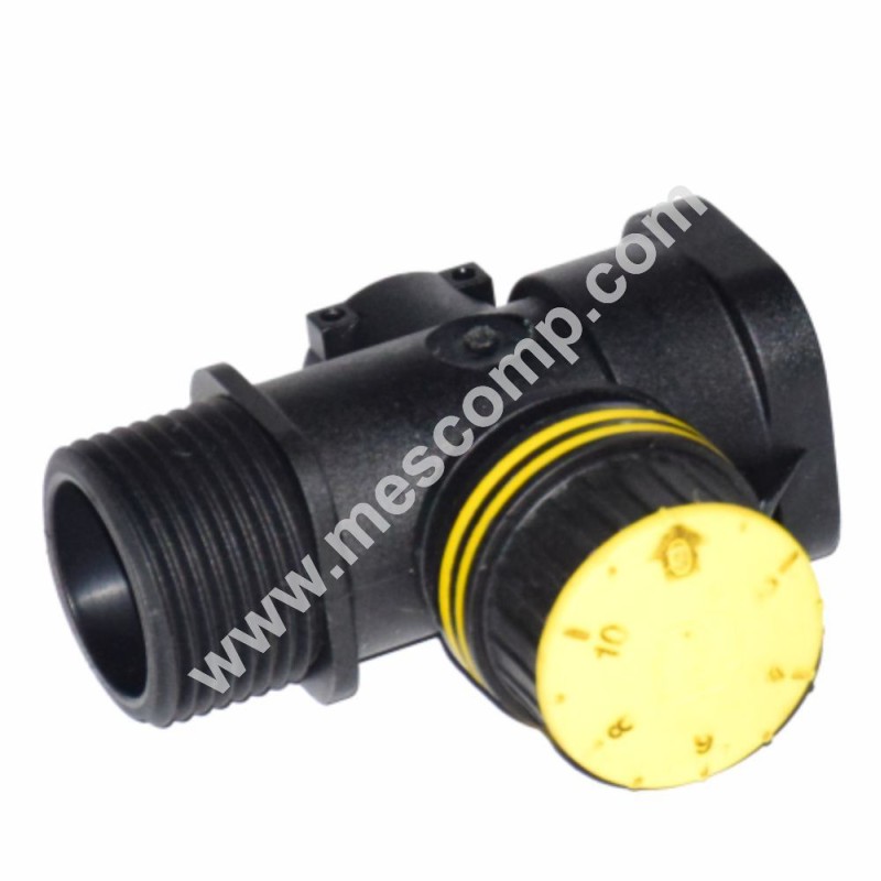 Переливний клапан до секційного клапана, зовнішня різьба