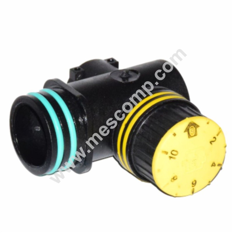 Der Überlauf zum Abschnittsventil ist verstopft