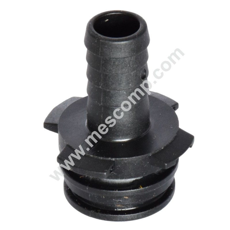 Section valve 16 mm OUT  hosetail 8416303, fork coupling